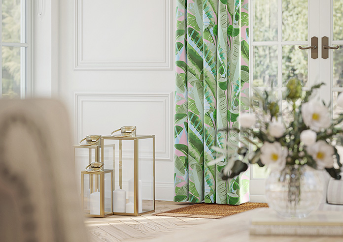 Rodeo Drive, Green Pink - Made To Measure Curtains - Image 5